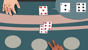 Blackjack Tip - Split 6s if the dealer's upcard is from 2 to 6